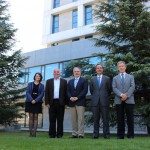 Oficina Técnica, Consejo Asesor Internacional y C. Ejecutivo del CEI. Mar Gómez, Celio Cavalcante, Alfredo Aguilar, Felipe Fernández y Guillermo Calleja. Abril de 2015.