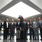 Consejo Asesor Internacional y Comité Ejecutivo del CEI. Santiago Romo, Celio Cavlacante, Luis M Bergasa, Alfredo Aguilar, Felipe Fernández, Juan Ramón Velasco, Juan Antonio Melero y Guillermo Calleja. Abril de 2015.