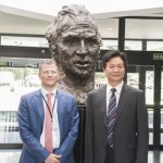 Participación del CEI en la Visita de la Universidad de Changan a la URJC. Vicerrector Juan Antonio Melero y Director Dai Hong. Julio de 2015.