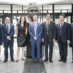 Participación del CEI en la Visita de la Universidad de Changan a la URJC. Asistentes: Mar Gómez, Santiago Romo, Yolanda Urraca, Juan Antonio Melero, Ma Jian, Dai Hong y Jiang Zaiwen. Julio 2015