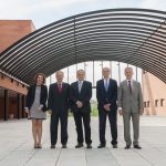 Reunión Anual BIA y participantes: Doña Mar Gómez, D. Alberto López-Oleaga, D. Alfredo Aguilar,D. Juan Carlos Ruiz y D. Guillermo Calleja